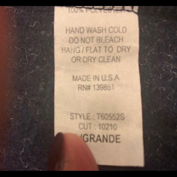 LAST CHANCENavy & Green Color Block Fleece Vest - Picture 4 of 5